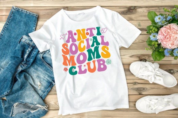 Anti Social Moms Club SVG