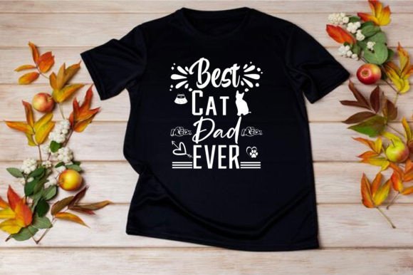 BEST CAT DAD EVER SVG Graphics