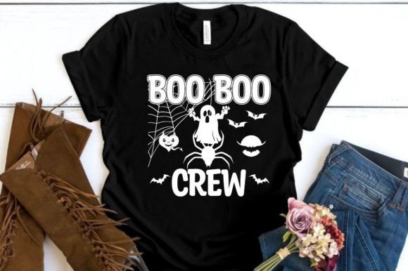 BOO BOO CREW, SVG: Graphics for Local Branding & T-Shirt Designs