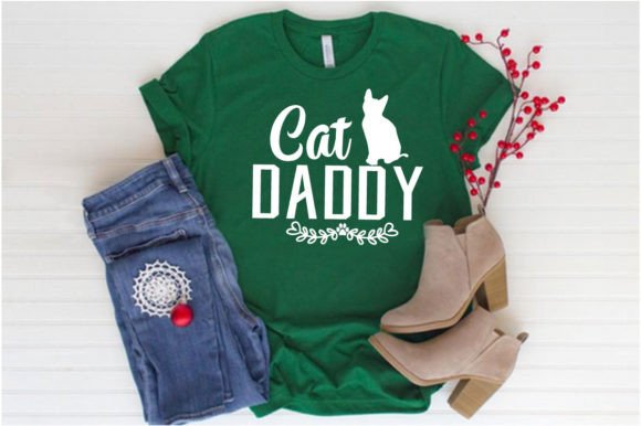 CAT DADDY SVG for T-Shirt Designs