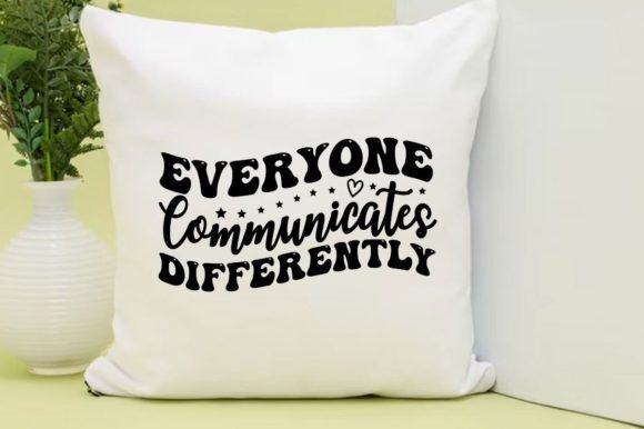 Everyone Communicates Differently SVG Graphics