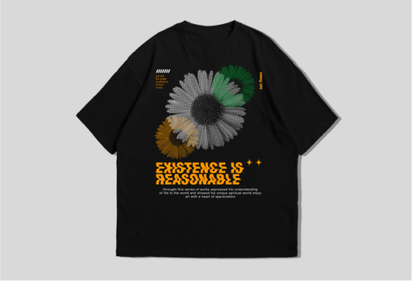 Flower Streetwear T-Shirt Designs Graphics