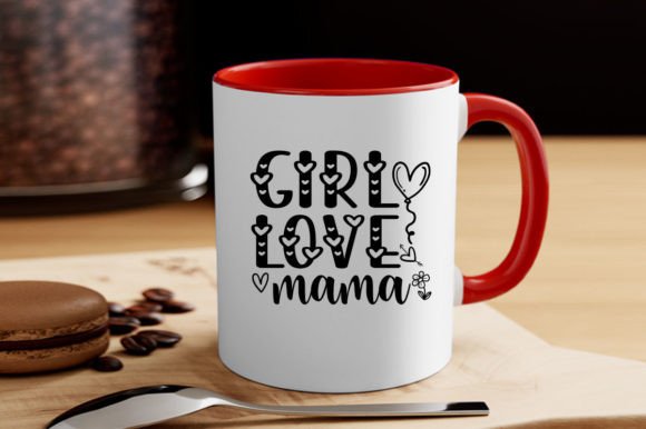 GIRL LOVE MAMA, SVG: T-Shirt Designs & Graphics Review