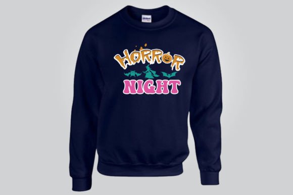 Horror Night SVG: T-Shirt Designs & Graphics
