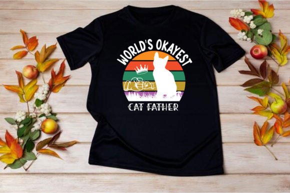 WORLD S OKAYEST CAT FATHER, SVG Graphics